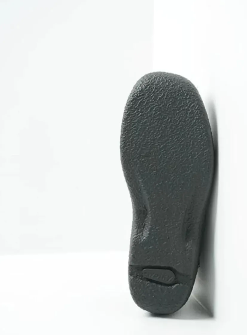 Wolky Roll Slipper - blauw nubuck<DAMES Klompen|Slippers