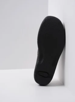 Wolky Roll Slipper - wit/zwart leer<DAMES Slippers|Klompen