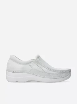 Wolky Roll Sneaker - gebroken wit effectleer<DAMES Instappers