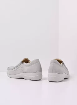 Wolky Roll Sneaker - gebroken wit effectleer<DAMES Instappers
