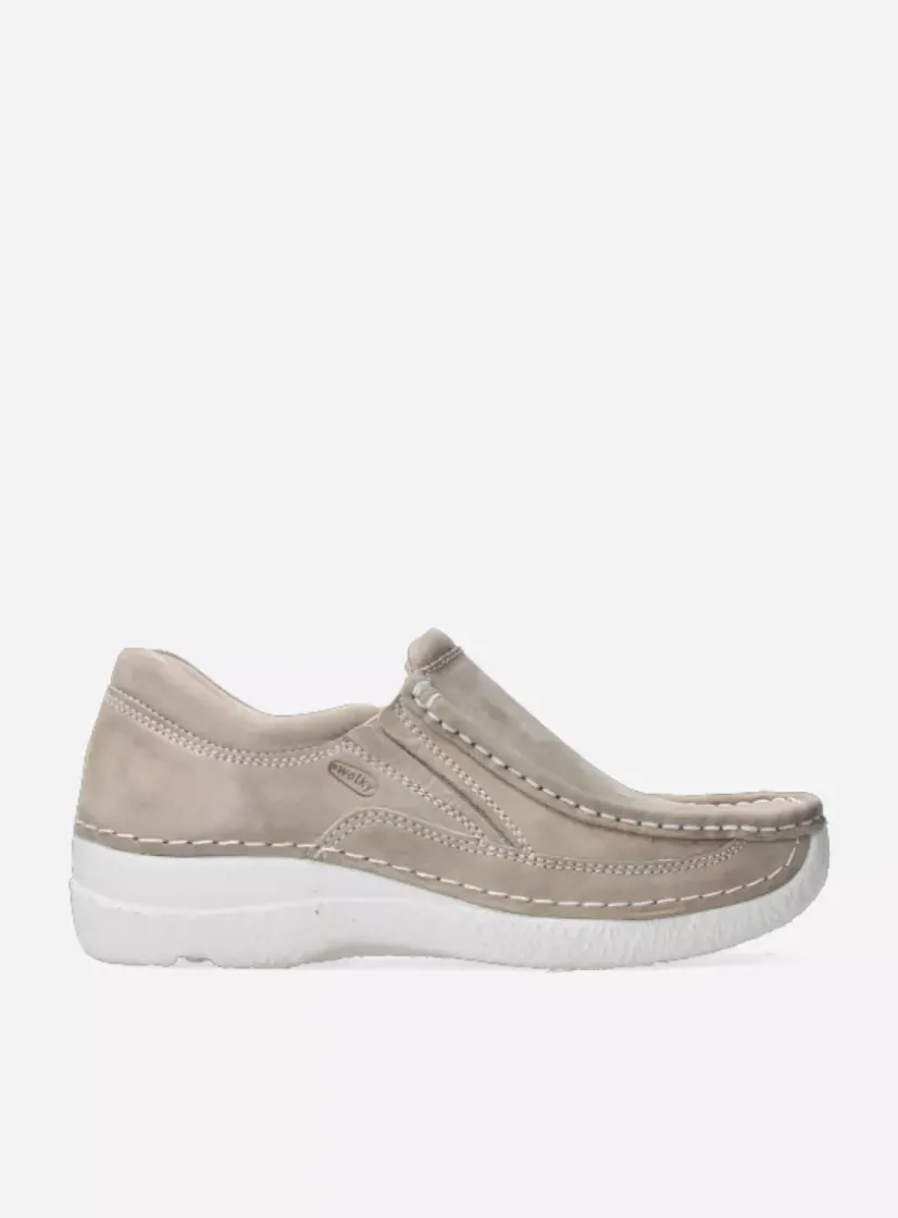 Wolky Roll Sneaker - safari effectleer<DAMES Instappers