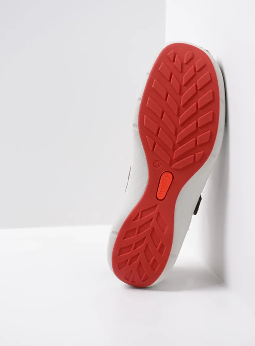 Wolky Rolling Sun - grijs leer<DAMES Sandalen