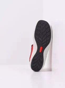 Wolky Rolling Sun - rood effectleer<DAMES Sandalen