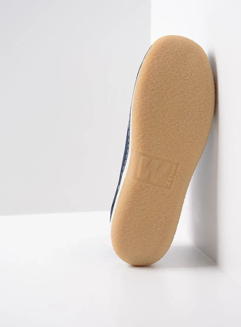 Wolky Rosella - denim nubuck<DAMES Lage Veterschoenen|Hoge Veterschoenen