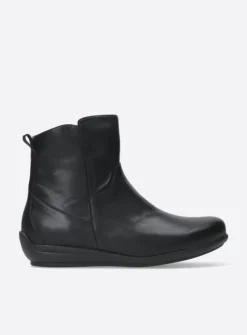 Wolky Ryland F2F - zwart biocare<DAMES Herfst/Winter|Enkellaarsjes