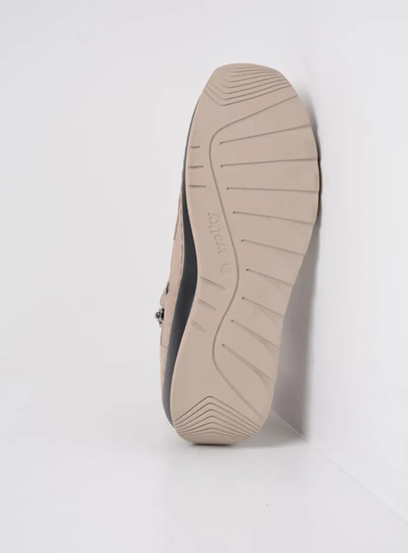 Wolky Salado - safari nubuck<DAMES Hoge Veterschoenen