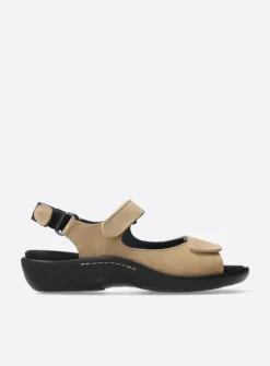 Wolky Salvia - beige nubuck<DAMES Sandalen
