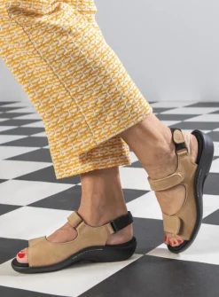 Wolky Salvia - beige nubuck<DAMES Sandalen