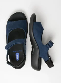 Wolky Salvia - denim nubuck<DAMES Sandalen