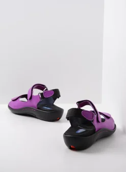 Wolky Salvia - fuchsia leer<DAMES Sandalen