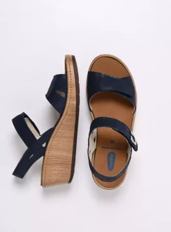 Wolky Sanibel - denim effectleer<DAMES Sandalen