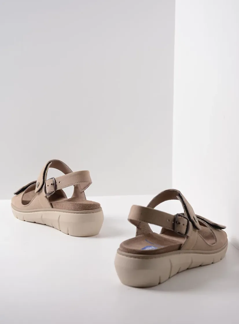 Wolky Santorini - safari nubuck<DAMES Sandalen