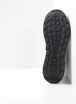 Wolky Scone WR - zwart combi leer<DAMES Hoge Veterschoenen|Wandelschoenen