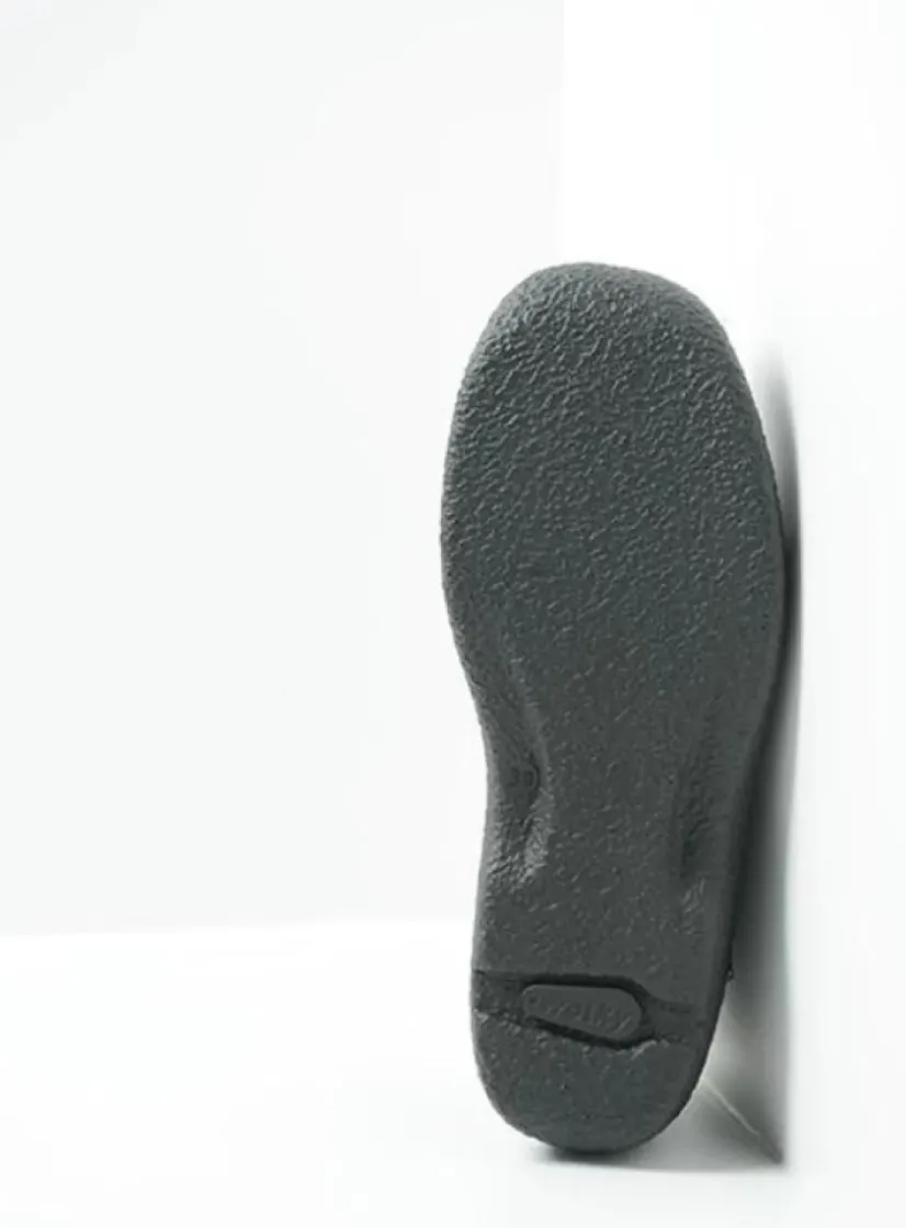 Wolky Seamy Moc - blauw nubuck<DAMES Hoge Veterschoenen|Herfst/Winter