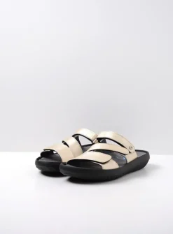 Wolky Sense - goud leer<DAMES Slippers