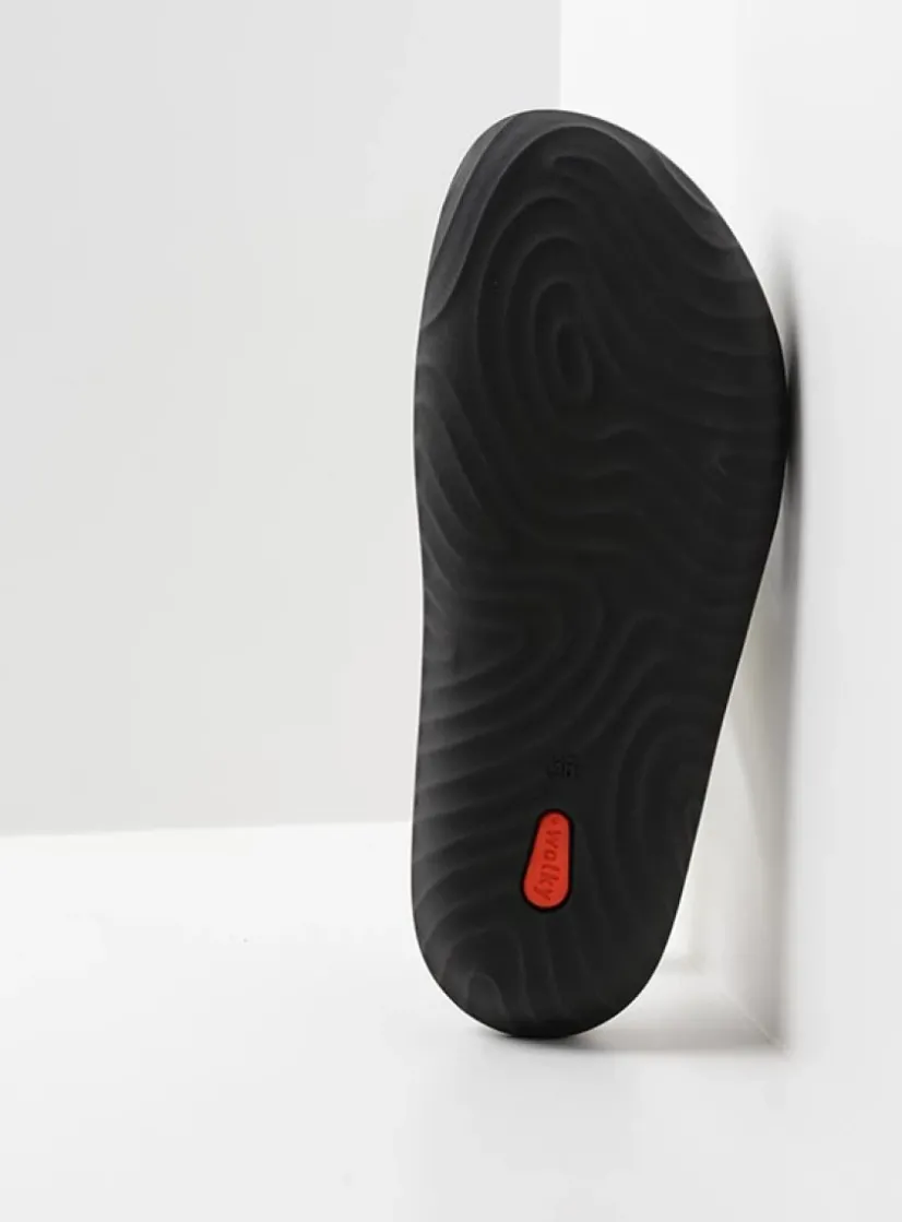 Wolky Sense - wit leer<DAMES Slippers