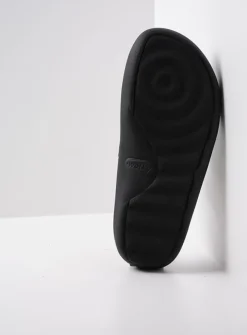 Wolky Sense - zwart/blauw suede<DAMES Slippers