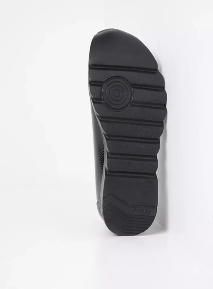 Wolky Snallerina F2F - zwart lak biocare<DAMES Instappers