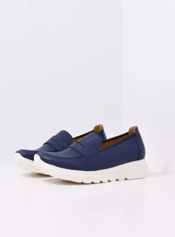 Wolky Snoafer F2F - jeans biocare<DAMES Instappers