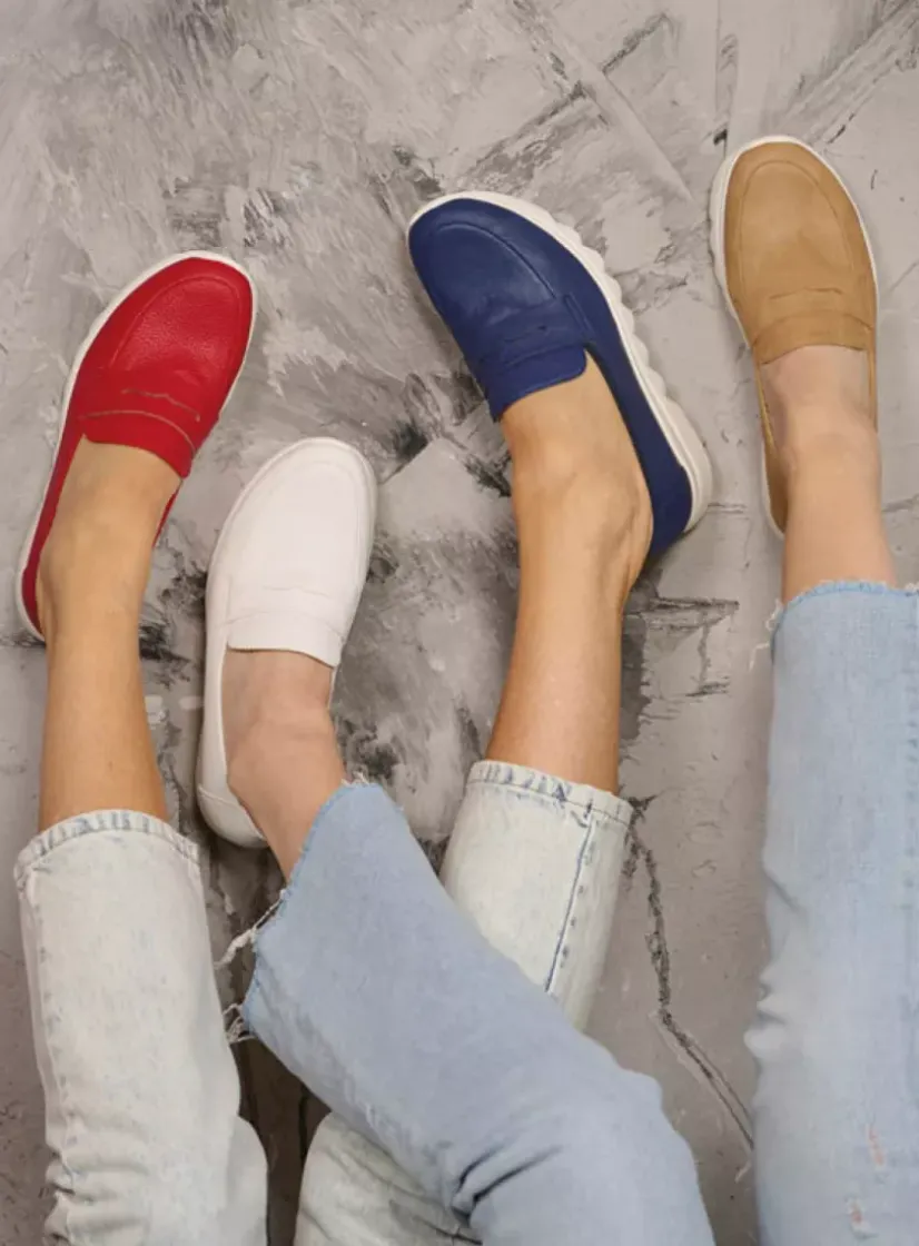 Wolky Snoafer F2F - jeans biocare<DAMES Instappers