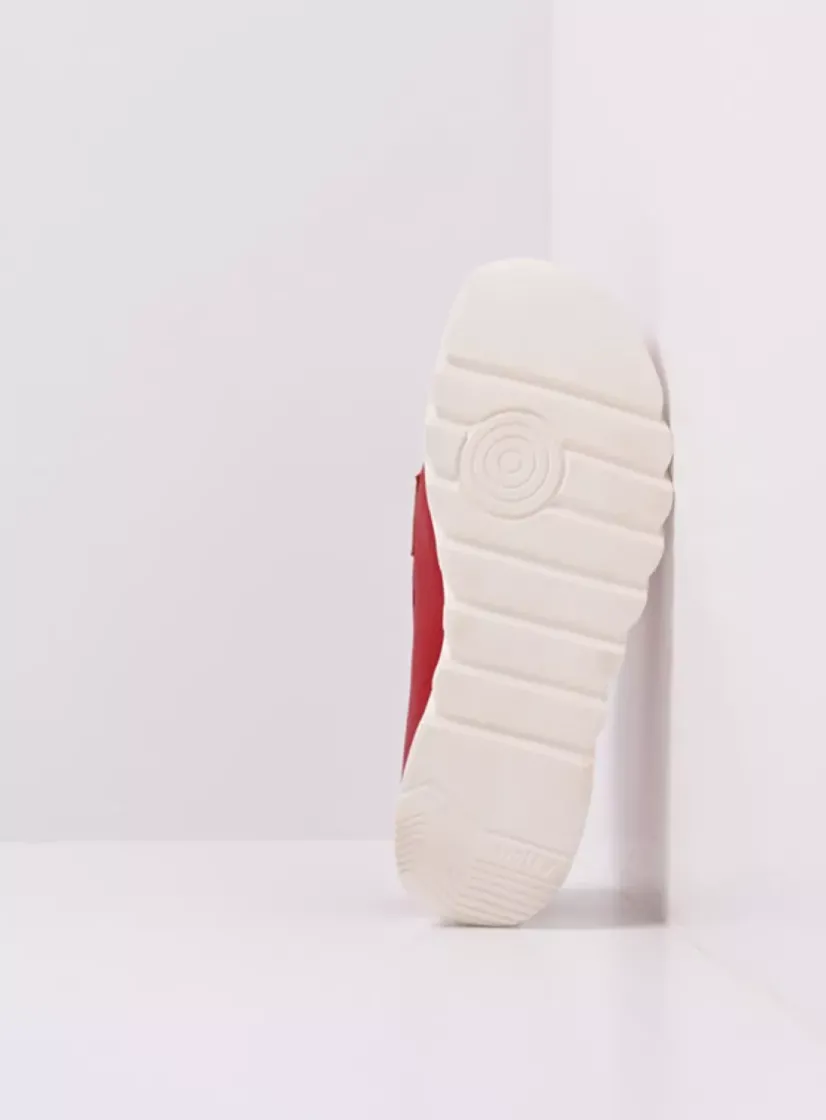 Wolky Snoafer F2F - rood biocare<DAMES Instappers
