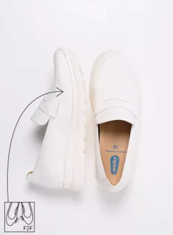 Wolky Snoafer F2F - wit biocare<DAMES Instappers