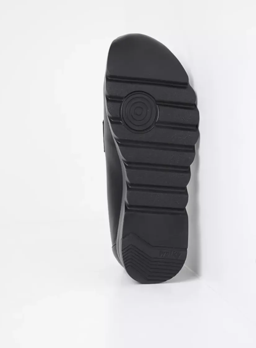 Wolky Snoafer F2F - zwart biocare<DAMES Instappers