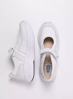 Wolky Spring S2F - wit/gebroken combi stretch<DAMES Wandelschoenen|Bandschoenen