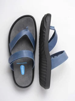 Wolky Tahiti - jeans leer<DAMES Slippers