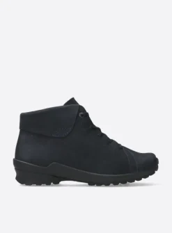 Wolky Teton - blauw nubuck<DAMES Hoge Veterschoenen|Herfst/Winter
