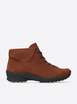Wolky Teton - terra nubuck<DAMES Hoge Veterschoenen|Herfst/Winter