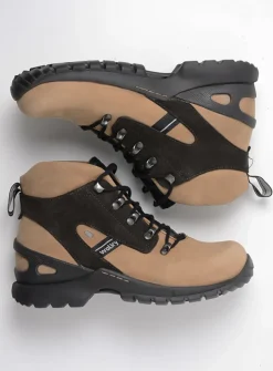 Wolky Traction WP - camel nubuck<DAMES Hoge Veterschoenen|Wandelschoenen