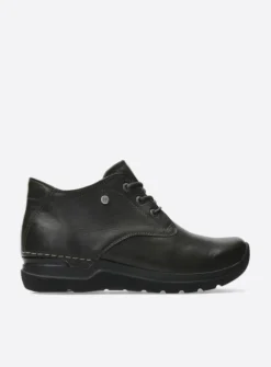 Wolky Truth HV - cactus leer<DAMES Hoge Veterschoenen|Wandelschoenen