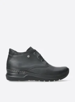 Wolky Truth Vegan -<DAMES Hoge Veterschoenen|Wandelschoenen