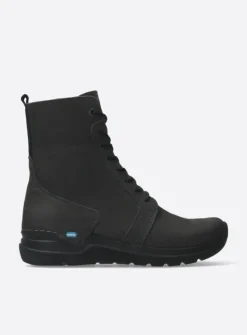 Wolky Viper HV - asfalt nubuck<DAMES Hoge Veterschoenen|Veterlaarzen