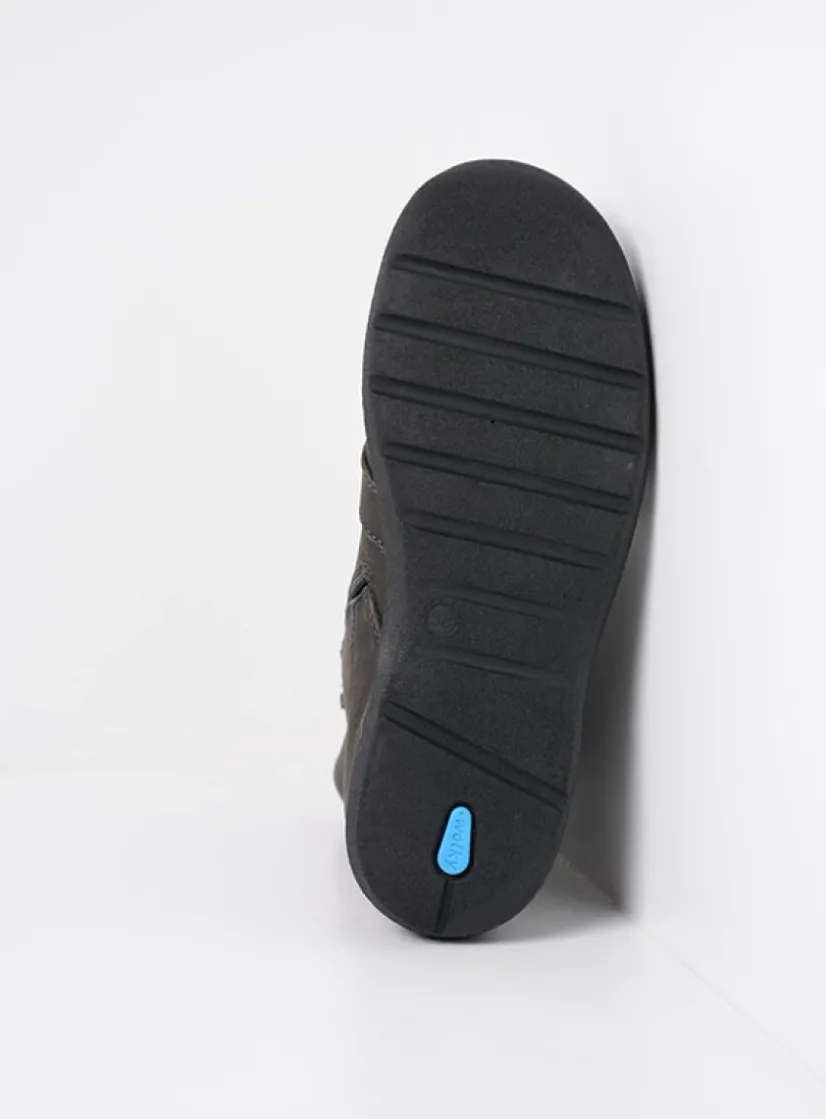 Wolky Viper HV - asfalt nubuck<DAMES Hoge Veterschoenen|Veterlaarzen