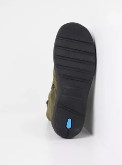 Wolky Viper HV - pesto groen nubuck<DAMES Hoge Veterschoenen|Veterlaarzen