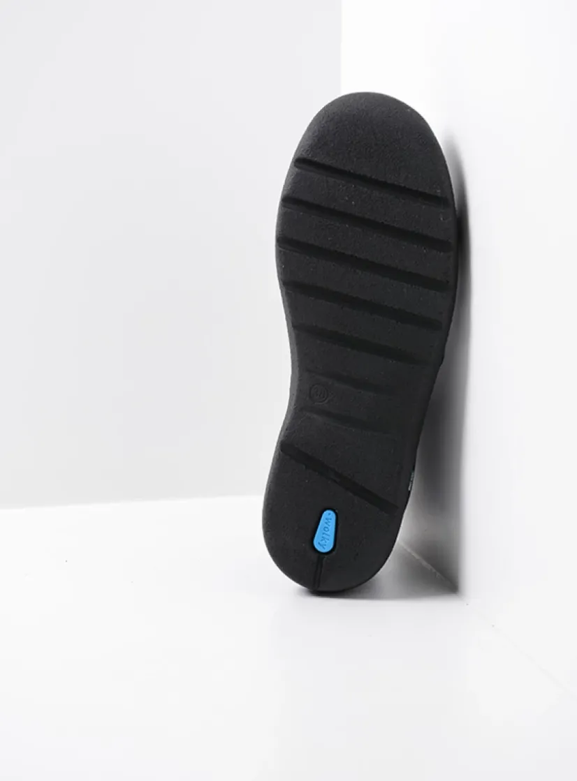 Wolky Why - paars nubuck<DAMES Hoge Veterschoenen|Wandelschoenen