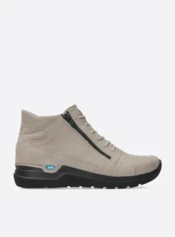 Wolky Why - safari nubuck<DAMES Hoge Veterschoenen|Herfst/Winter