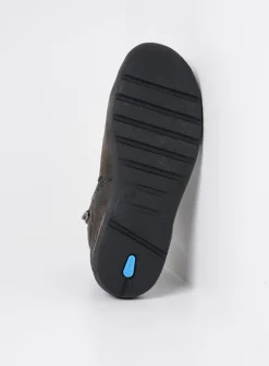 Wolky Whynot HV - asfalt nubuck<DAMES Hoge Veterschoenen|Wandelschoenen