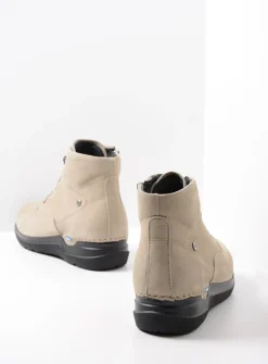 Wolky Whynot HV - safari nubuck<DAMES Hoge Veterschoenen|Wandelschoenen
