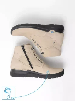 Wolky Whynot HV - safari nubuck<DAMES Hoge Veterschoenen|Wandelschoenen