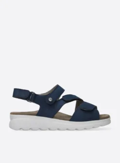 Wolky Yard - denim nubuck<DAMES Sandalen