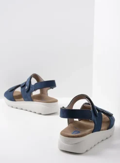 Wolky Yard - denim nubuck<DAMES Sandalen