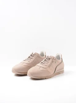 Wolky Yell XW - safari nubuck<DAMES Lage Veterschoenen|Sneakers