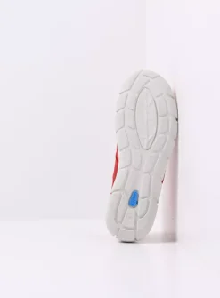 Wolky Yukon - rood effectleer<DAMES Bandschoenen