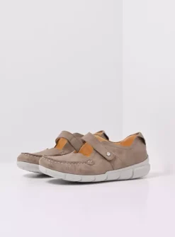 Wolky Yukon - safari effectleer<DAMES Bandschoenen