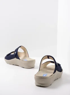 Wolky Zaandam - denim nubuck<DAMES Slippers
