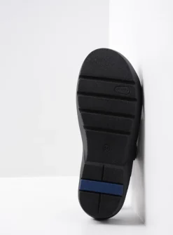 Wolky Zaandam - zwart nubuck<DAMES Slippers