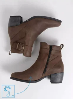 Wolky Zavalla HV - bruin nubuck<DAMES Cowboylaarzen|Herfst/Winter